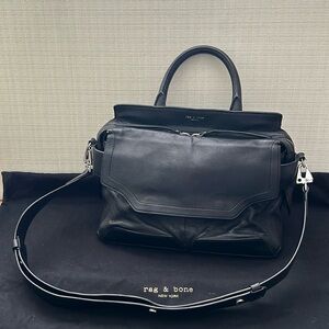 Rag & Bone Pilot Leather Satchel Bag